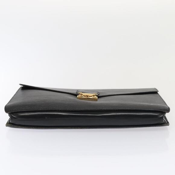 LOUIS VUITTON Epi Porte Documents Senateur Briefcase Black M54452 - Picture 7 of 12